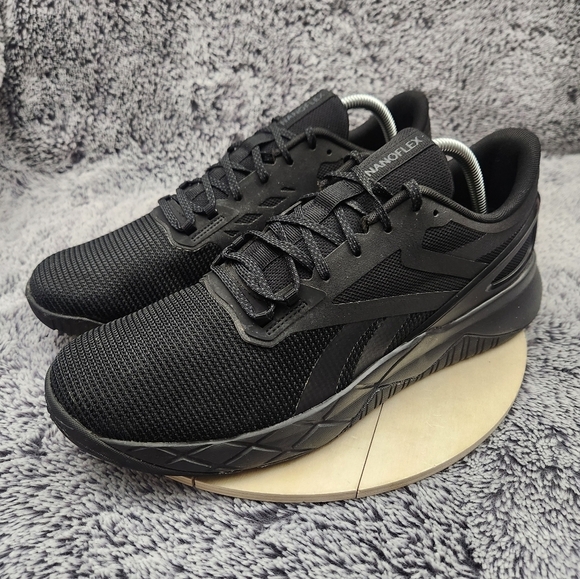 Reebok Nanoflex TR Shoes Cross Trainer Weightlifting Black Men's Size 10.5 - Picture 4 of 9